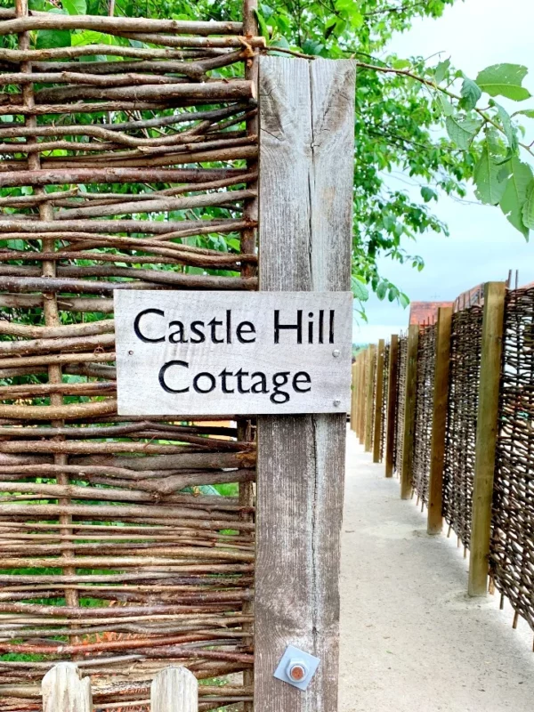 Entrée du Castle Hill Cottage